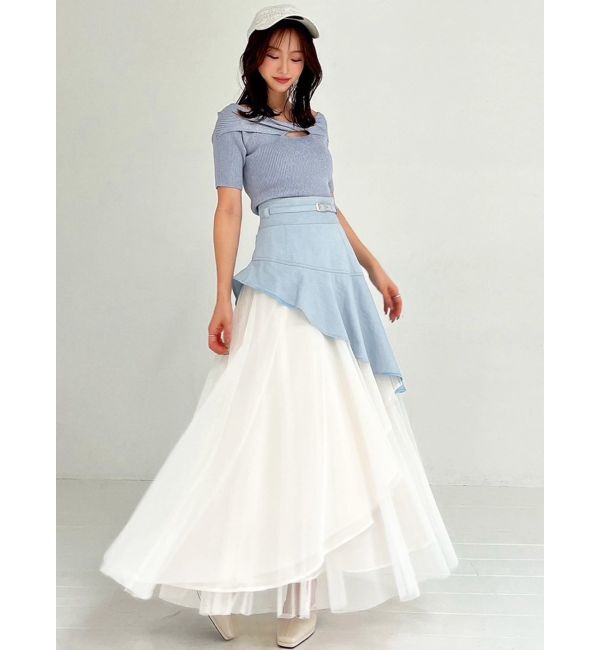 RESEXXY「ドッキングボリュームスカート」|スカート|