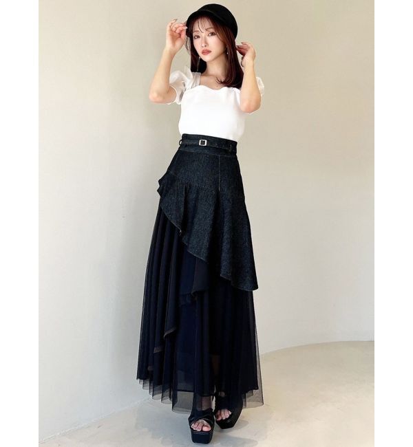 RESEXXY「ドッキングボリュームスカート」|スカート|