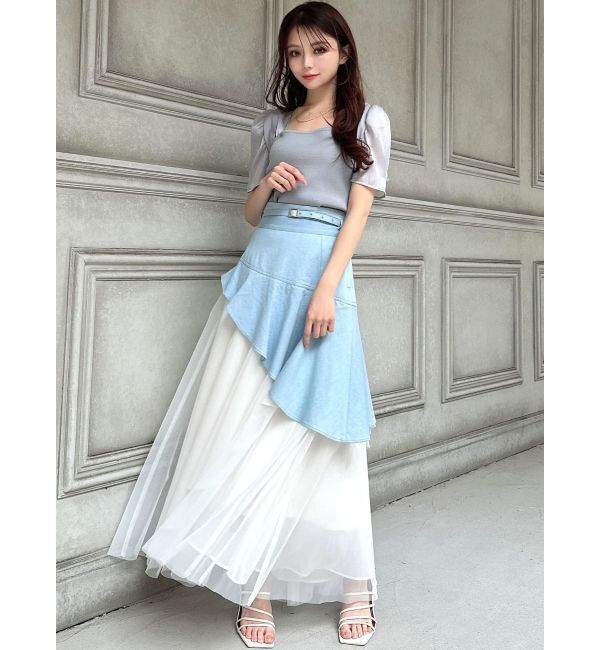 RESEXXY「ドッキングボリュームスカート」|スカート|