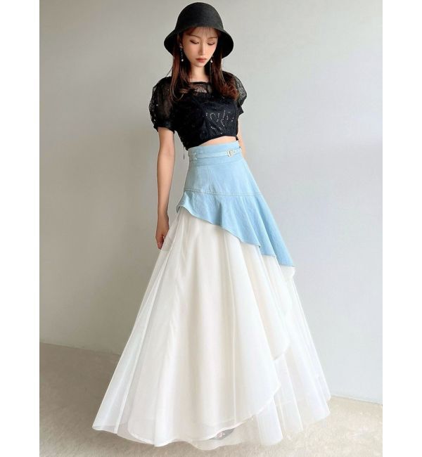 RESEXXY「ドッキングボリュームスカート」|スカート|