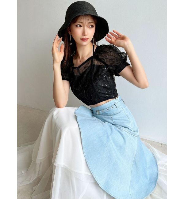 RESEXXY「ドッキングボリュームスカート」|スカート|