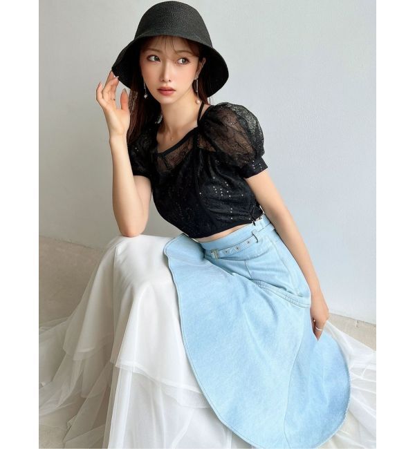 RESEXXY「ドッキングボリュームスカート」|スカート|