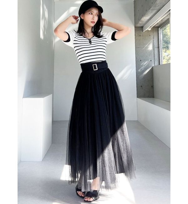 RESEXXY「ギャザースリーブニットトップス」|ニット・セーター|