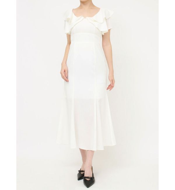 RESEXXY「ラッフルフラワーワンピース」|ワンピース|