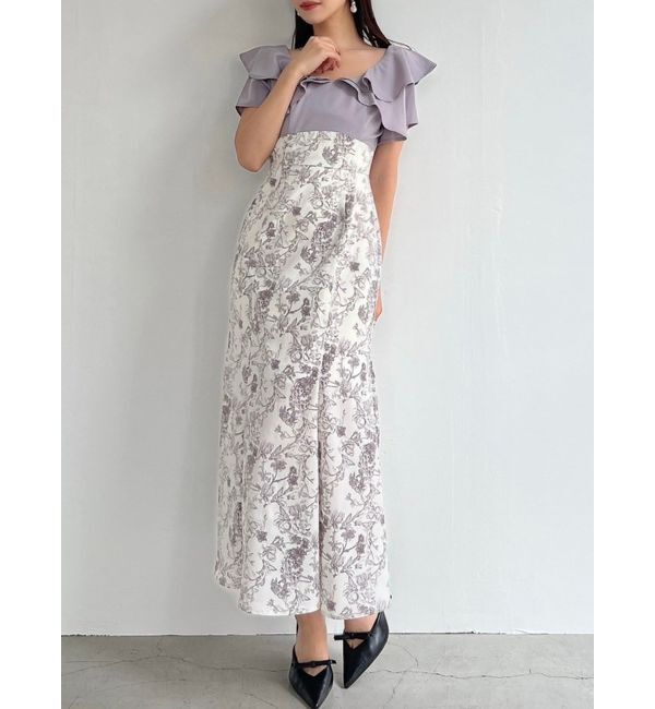 RESEXXY「ラッフルフラワーワンピース」|ワンピース|ミックス