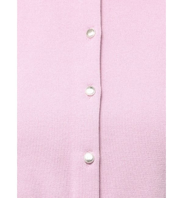 RESEXXY「クルーネックハーフスリーブニットカーデ」|カーディガン|