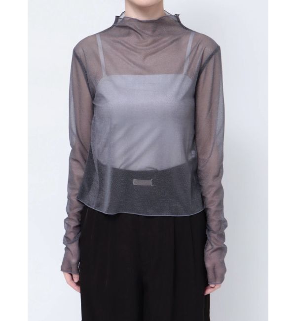 dazzlin「シアーグロスインナーカットソー」|Tシャツ・カットソー|