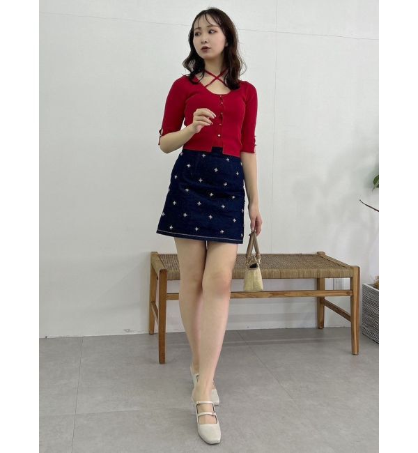 dazzlin「スターライドビジュースカート」|スカート|