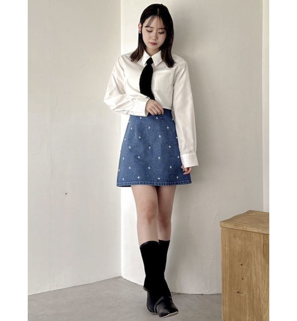 dazzlin「スターライドビジュースカート」|スカート|