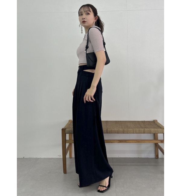 dazzlin「シアーニットポロ」|ニット・セーター|