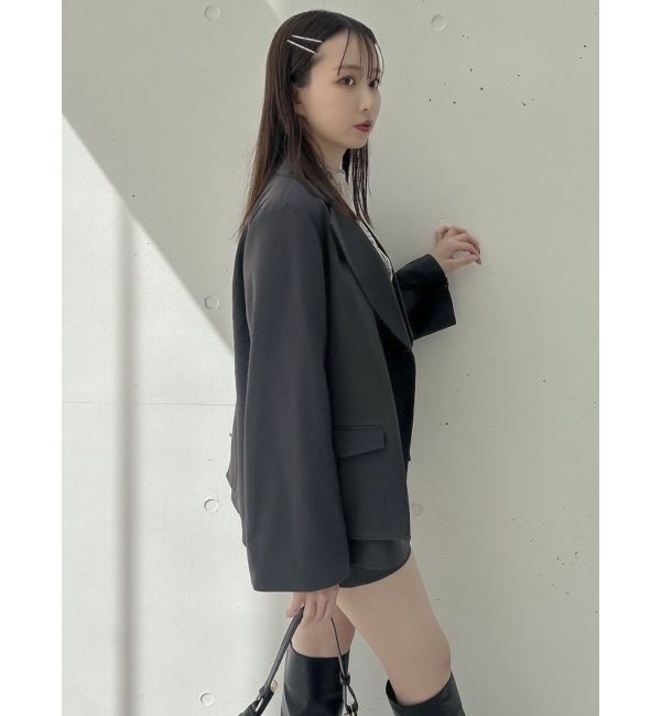 dazzlin「【SETUP】ダブルボタンケープテーラードジャケット※セットアップ対応」|テーラードジャケット|