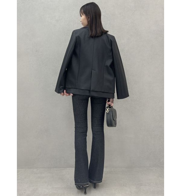 dazzlin「【SETUP】ダブルボタンケープテーラードジャケット※セットアップ対応」|テーラードジャケット|