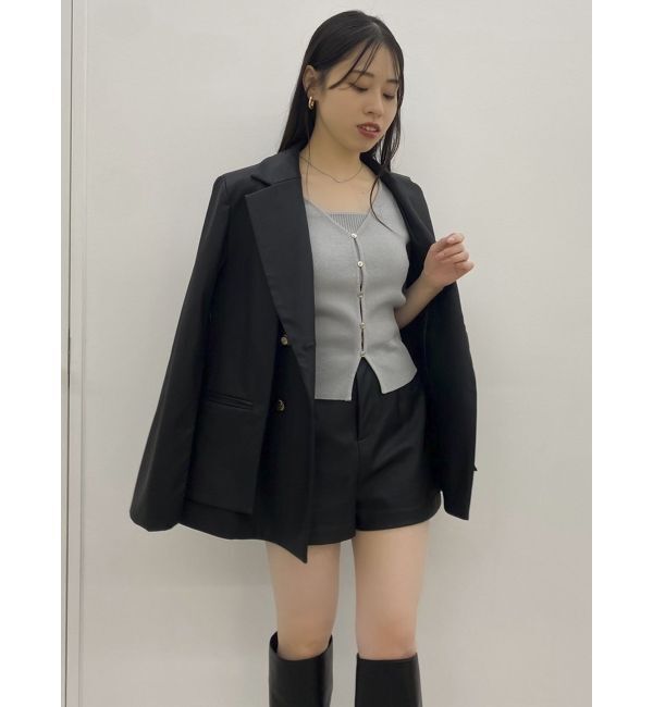 dazzlin「【SETUP】ダブルボタンケープテーラードジャケット※セットアップ対応」|テーラードジャケット|