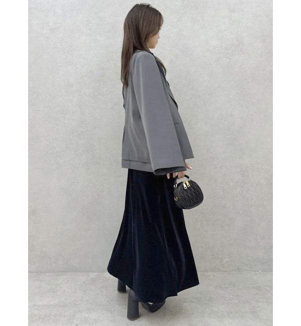 dazzlin「【SETUP】ダブルボタンケープテーラードジャケット※セットアップ対応」|テーラードジャケット|