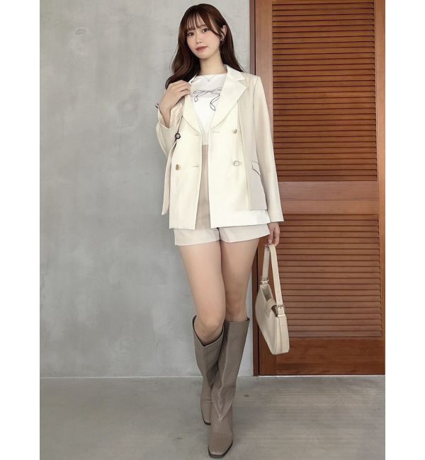 dazzlin「【SETUP】コンパクトショートパンツ※セットアップ対応」|その他|