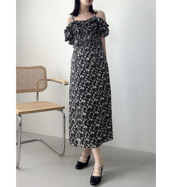 dazzlin「2WAYギャザーフリルドッキングワンピース」|ワンピース|