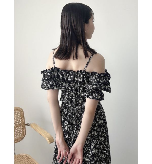 dazzlin「2WAYギャザーフリルドッキングワンピース」|ワンピース|