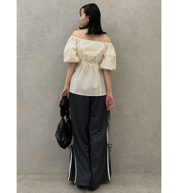 dazzlin「サイドリボントラックパンツ」|その他|