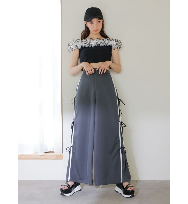 dazzlin「サイドリボントラックパンツ」|その他|