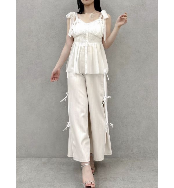 dazzlin「サイドリボントラックパンツ」|その他|