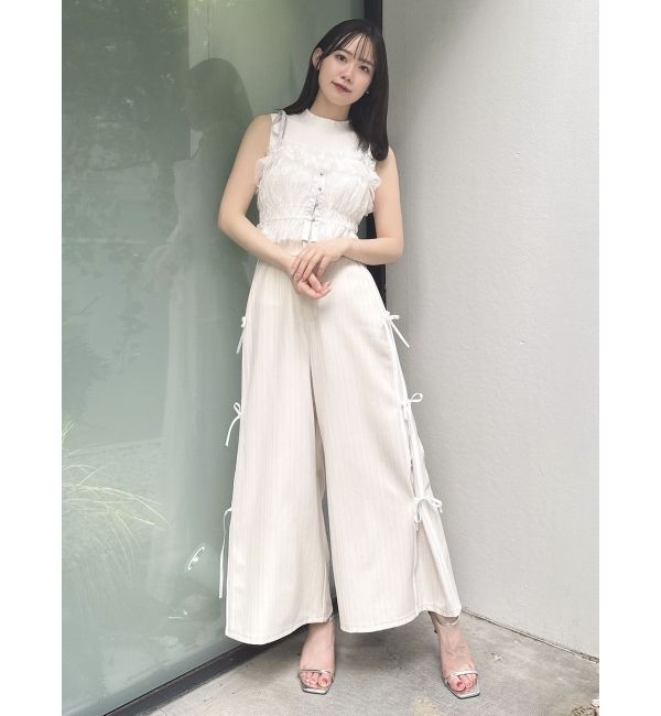dazzlin「サイドリボントラックパンツ」|その他|