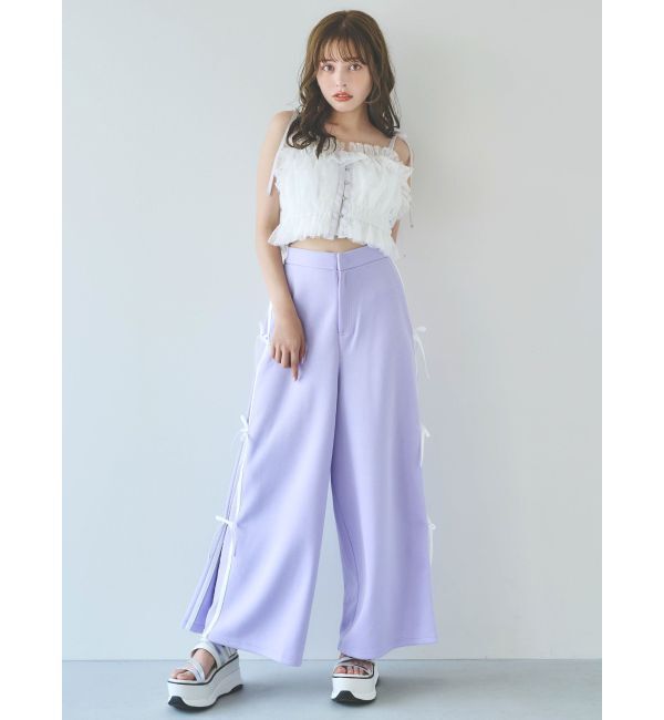 dazzlin「サイドリボントラックパンツ」|その他|