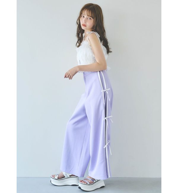 dazzlin「サイドリボントラックパンツ」|その他|