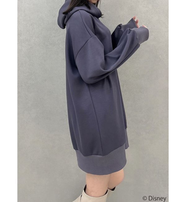 dazzlin「【ディズニーコレクション】エルサ/ラインストーンオーバーフーディ」|Tシャツ・カットソー|