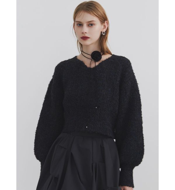 dazzlin「ホイップニット」|ニット・セーター|ブラック