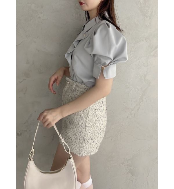 dazzlin「【SETUP】コンパクトツイードショートパンツ※セットアップ対応」|その他|