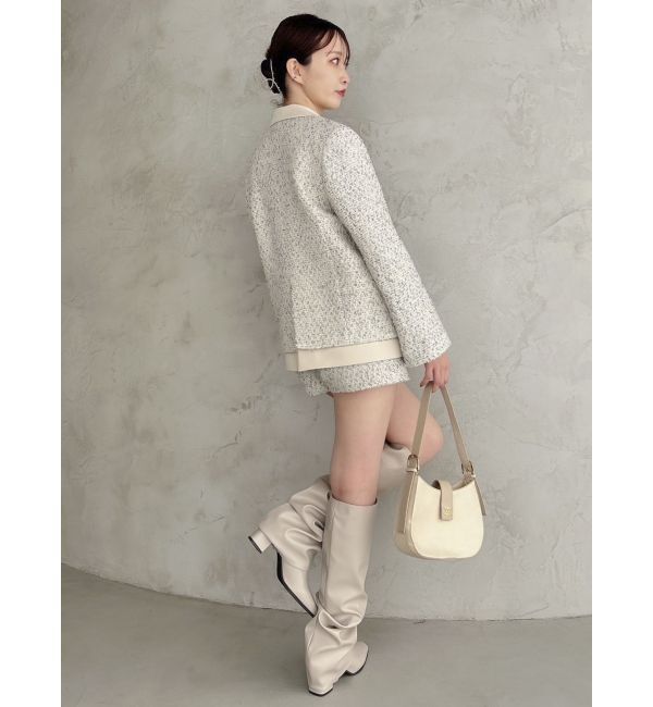 dazzlin「【SETUP】コンパクトツイードショートパンツ※セットアップ対応」|その他|