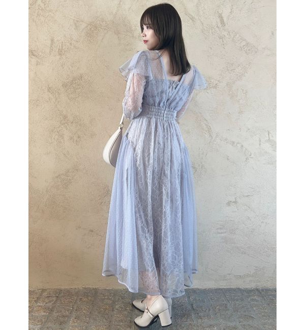 dazzlin「MIXレースドレス」|ドレス|