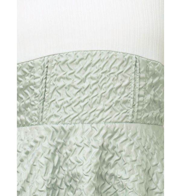 dazzlin「バックリボンティアードコンビワンピース」|ワンピース|