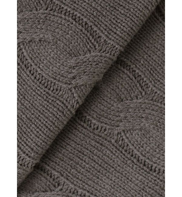 dazzlin「シャツレイヤードケーブルニットワンピース」|ワンピース|