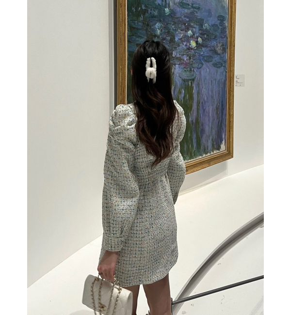dazzlin「ツイードドッキングミニワンピース」|ワンピース|