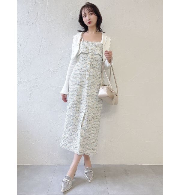 dazzlin「フリルメローショートボレロ」|カーディガン|