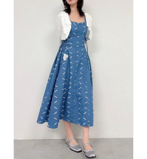 dazzlin「フリルメローショートボレロ」|カーディガン|