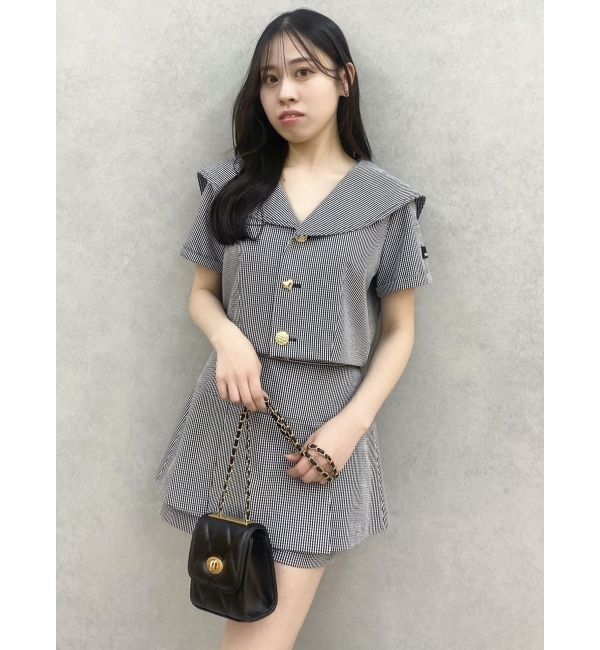 dazzlin「【セットアップ対応】レイヤードスカートパンツ」|その他|