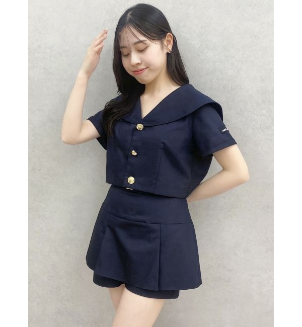 dazzlin「【セットアップ対応】レイヤードスカートパンツ」|その他|