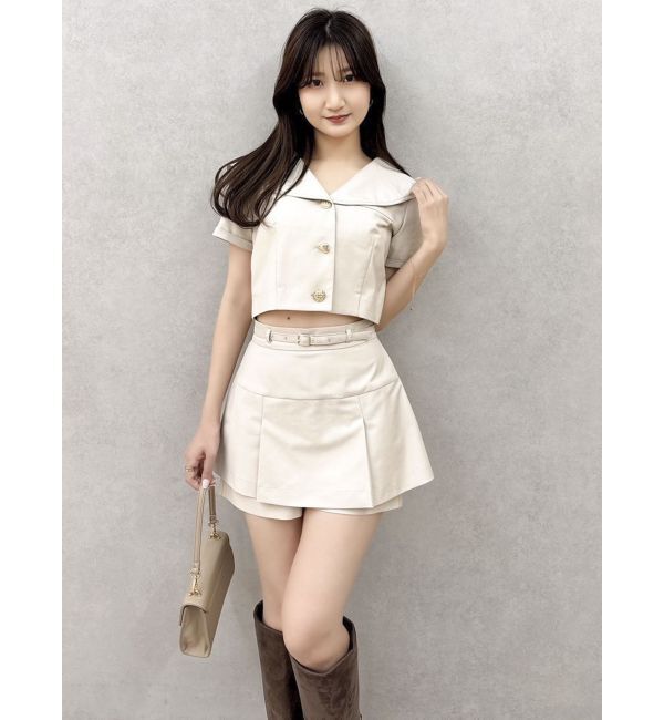 dazzlin「【セットアップ対応】レイヤードスカートパンツ」|その他|