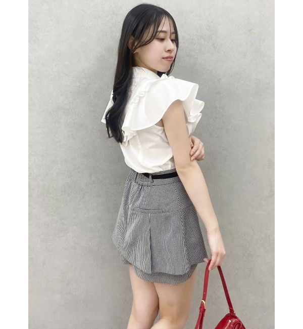 dazzlin「【セットアップ対応】レイヤードスカートパンツ」|その他|