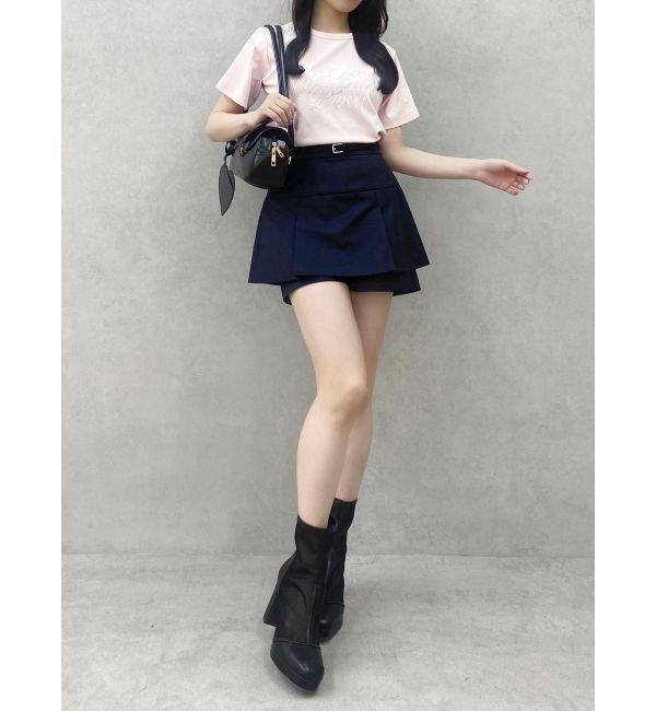 dazzlin「【セットアップ対応】レイヤードスカートパンツ」|その他|