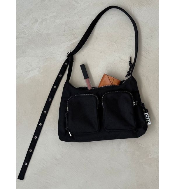 dazzlin「【コントロールフリーク】ZIPポシェットバッグ」|ショルダー・メッセンジャー|