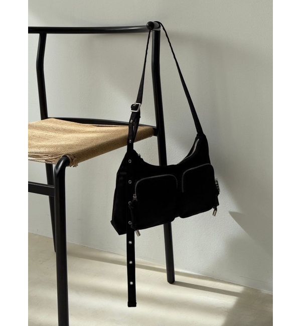 dazzlin「【コントロールフリーク】ZIPポシェットバッグ」|ショルダー・メッセンジャー|