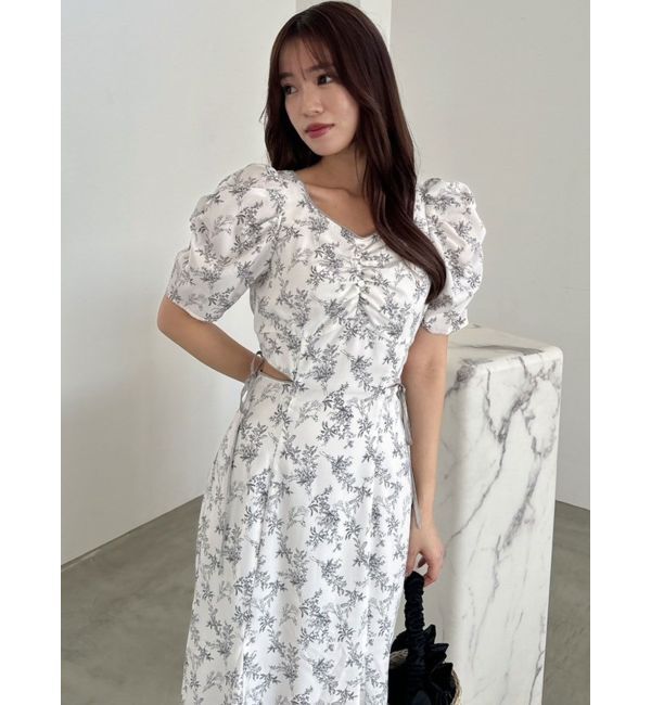 dazzlin「ウエストカットアウトパイピングワンピース」|ワンピース|