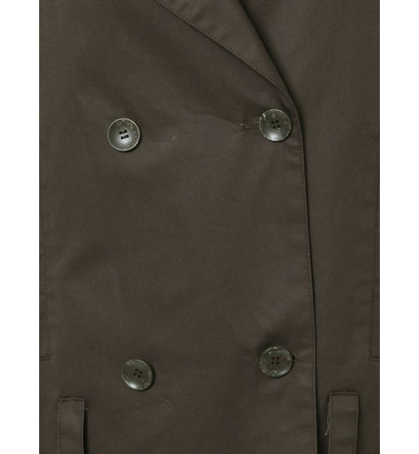 EMODA「ワイドショートトレンチコート」|トレンチコート|