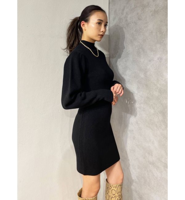EMODA「タックショルダーニットワンピース」|ワンピース|