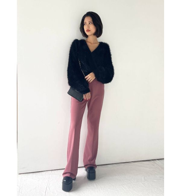 EMODA「ハイウエストフレアパンツ」|その他|