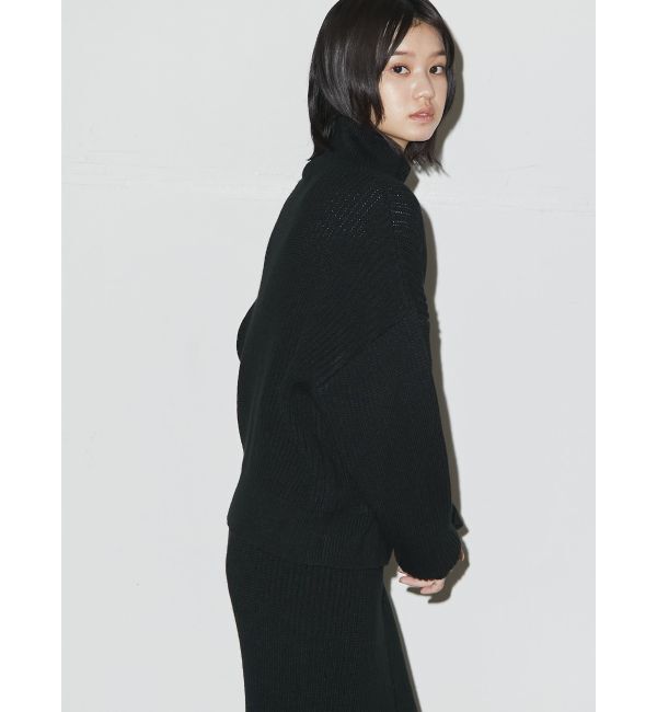 EMODA「ルーズハイネックリブニット」|ニット・セーター|