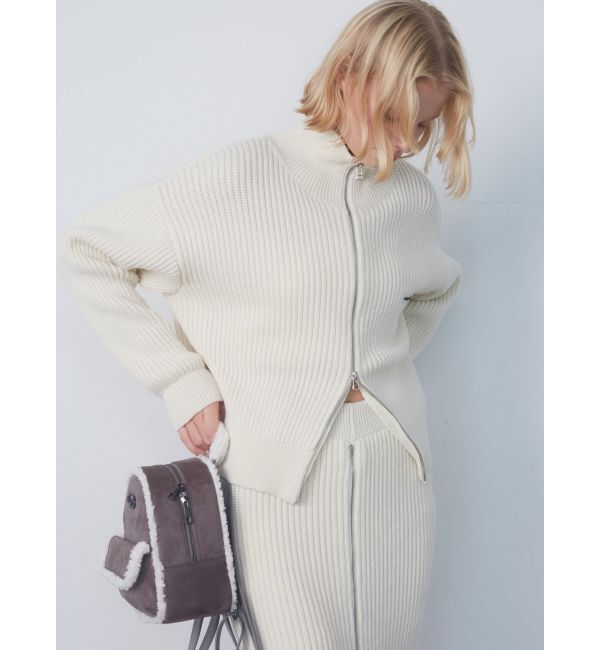 EMODA「ルーズハイネックリブニット」|ニット・セーター|